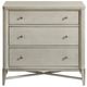 Riverside Furniture Maisie Champagne 3-Drawer Nightstand-1