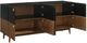 Armen Living Amigo Black/Walnut Buffet-3