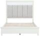 Homelegance® Kidman Gray/White California King Panel Bed-4