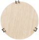 Hooker® Furniture Driftwood Gray Spot Table with Black Base-4