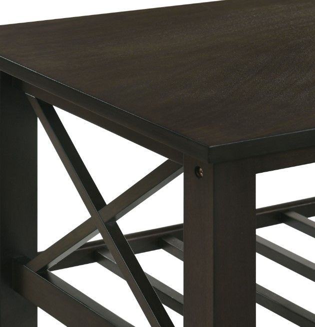 New Classic® Home Furnishings Vesta Espresso Coffee Table-3