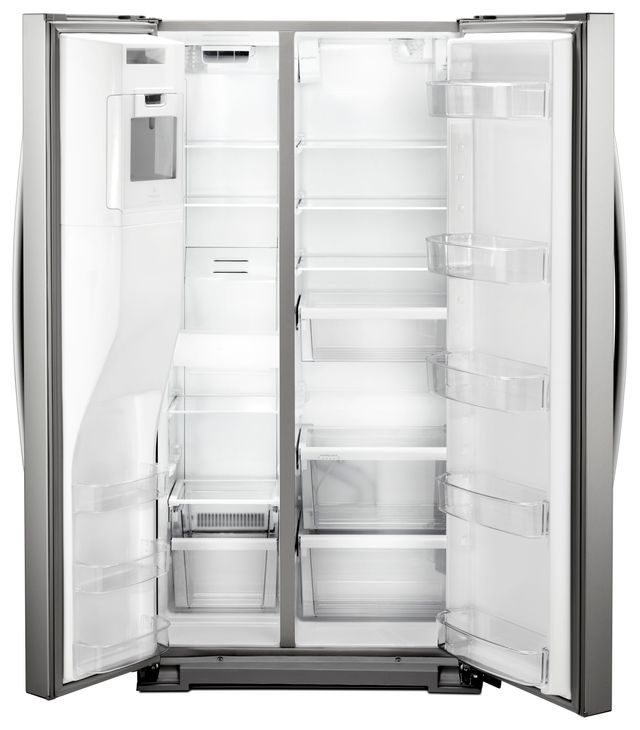 Whirlpool® 36 in. 20.6 Cu. Ft. Fingerprint Resistant Stainless Steel Counter Depth Side-By-Side Refrigerator-2