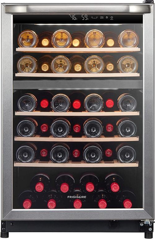 Frigidaire® 22" 4.4 Cu. Ft. Stainless Steel Two-Zone Wine Cooler-2