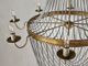 Currey & Company Lucien French Gold Leaf/Iron Chandelier-1