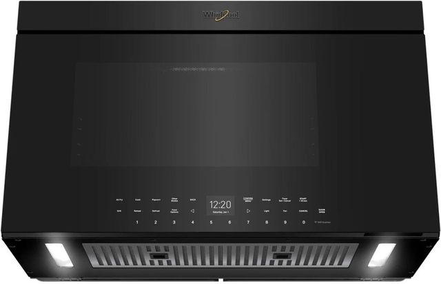 Whirlpool® 1.1 Cu. Ft. Black Over The Range Microwave-4