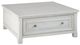 Signature Design by Ashley® Robbinsdale Antique White Lift-Top Cocktail Table-0