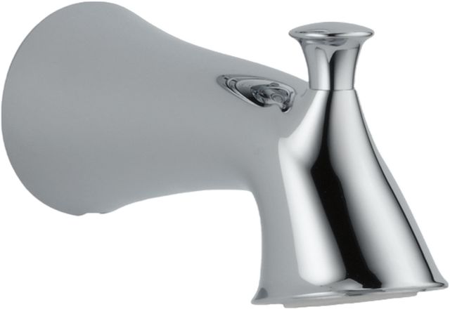 Delta Lahara® Polished Nickel Pull-Up Diverter Tub Spout-0
