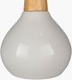 Surya Kent Glazed White/Natural Tan Table Lamp-3