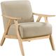 Homelegance® Damala Light Brown Accent Chair-0
