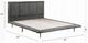 ACME Furniture Metis Gray Queen Panel Bed-3