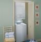GE® Spacemaker® 3.6 Cu. Ft. White Electric Dryer-3