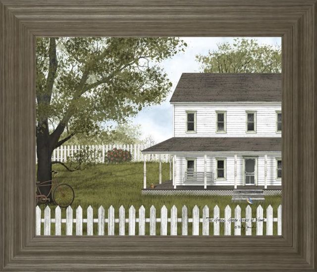 Classy Art The Green, Green Grass of Home by Billy Jacobs Wall Art-0