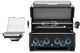 Broil King Baron™ 490 28" Black/Stainless Steel 4-Burner Built-In Natural Gas Grill-1