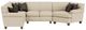 Flexsteel® Customizable Dana Sectional with Custom Layout Options-1
