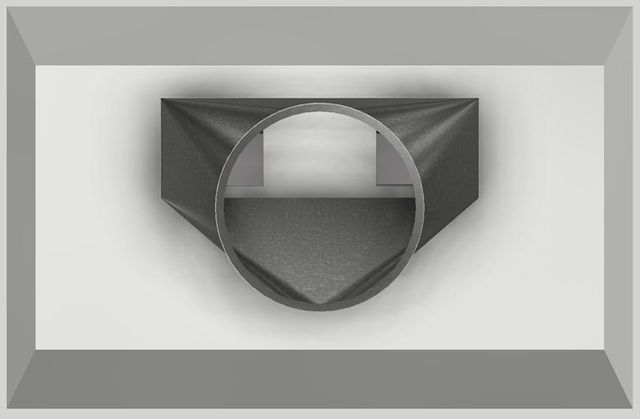 Vent-A-Hood® 42" Stainless Steel Island Liner Insert-2
