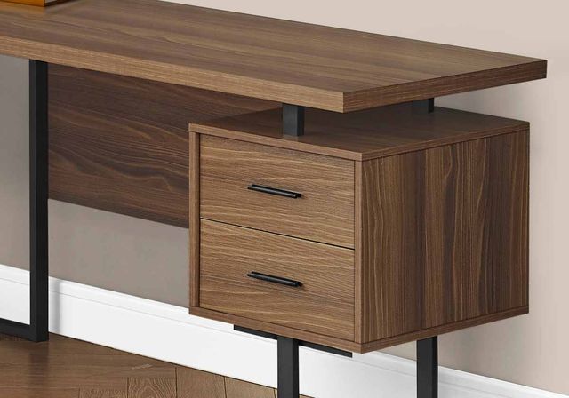 Monarch Specialties Inc. Walnut Computer Desk-1