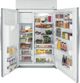 GE Profile™ 28.7 Cu. Ft. Stainless Steel Counter Depth Side By Side Refrigerator-3