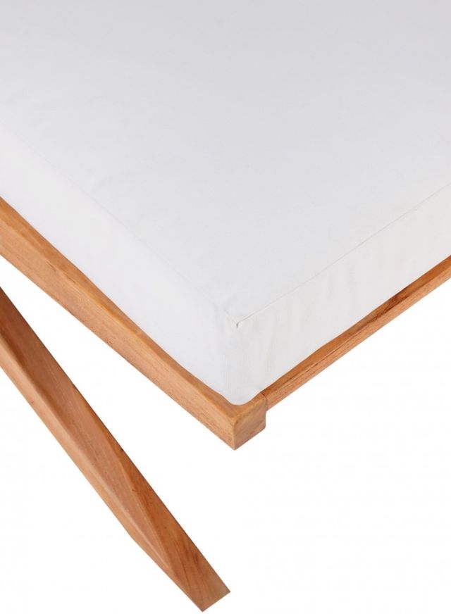 Meridian Furniture Tahiti White Fabric Outdoor Accent Chair-4