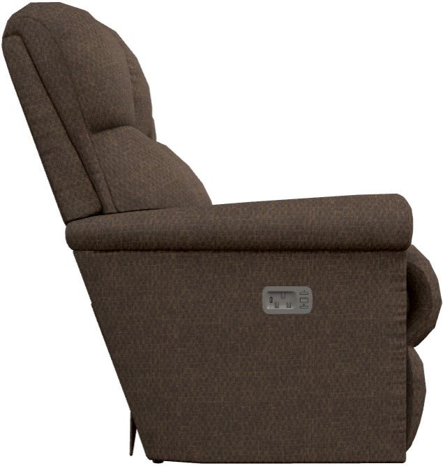 La-Z-Boy® Pinnacle Espresso Power Reclining Loveseat with Headrest-2