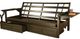 Kodiak Furniture Alamosa Linen Aqua/Graystone Full Storage Futon with Mattress-2