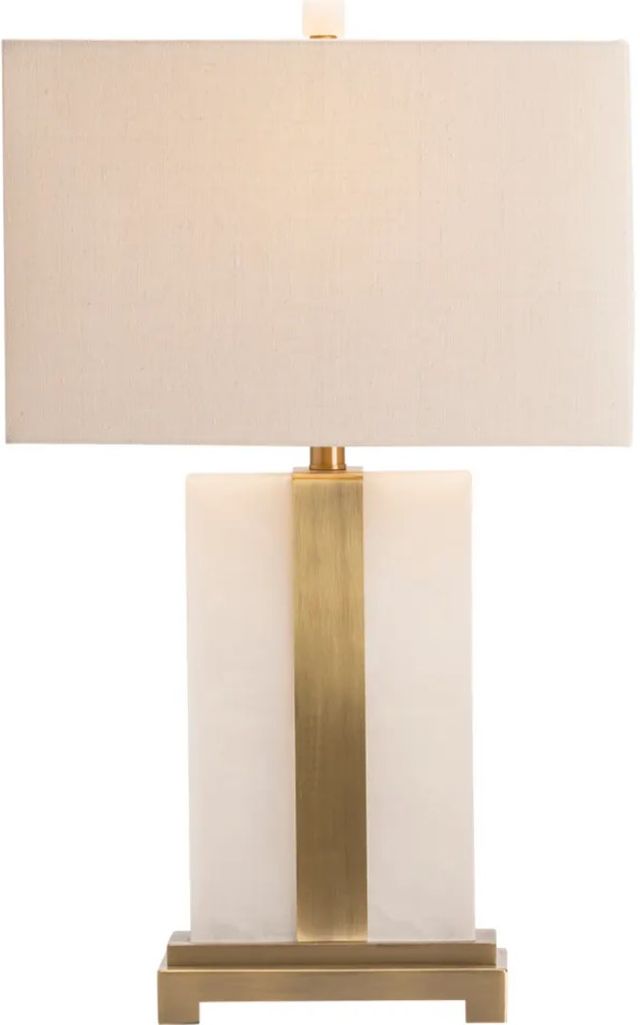 Crestview Collection Steart White Table Lamp-1