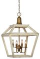 Forty West Emmett Cream/Ivory Chandelier-0