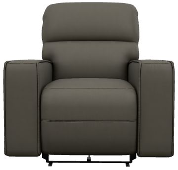 La-Z-Boy® Maddox Dove Grey Power Wall Recliner with Headrest and Lumbar-1
