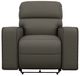 La-Z-Boy® Maddox Dove Grey Power Wall Recliner with Headrest and Lumbar-1