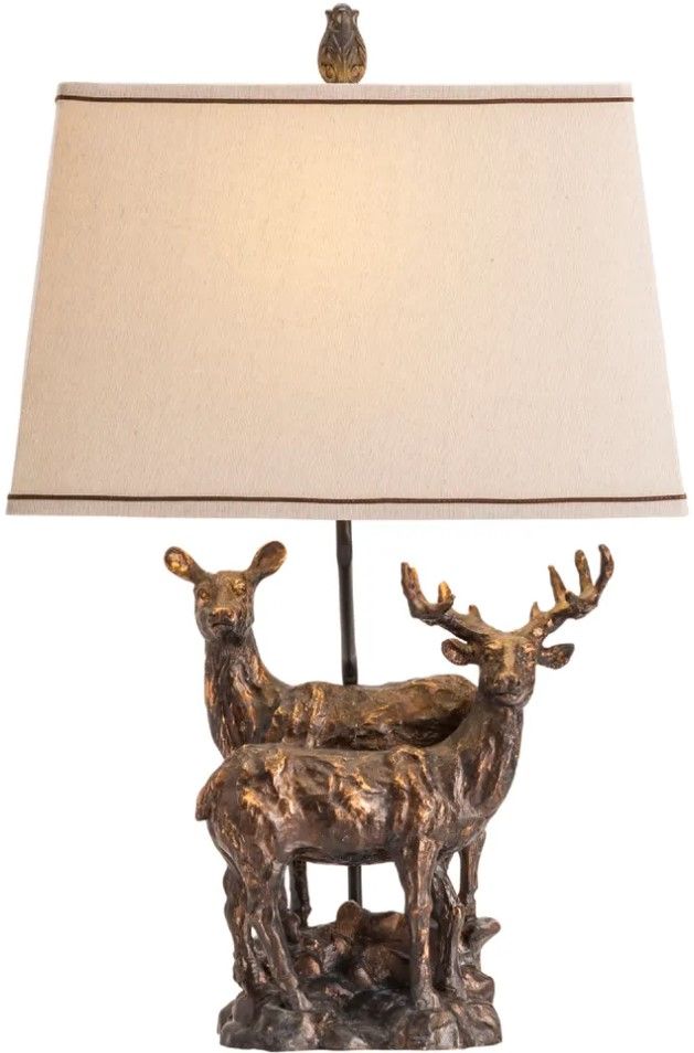 Crestview Collection First Glance Bronze Table Lamp-1