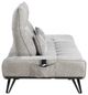 Homelegance® Quonsett Light Gray Sofa with Power Adjustable Seat Depth and Manual Adjustable Headrests-3