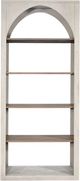 Sunny Designs™ Arch / Accents Light Gray/Wheat Bookcase-2