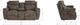 La-Z-Boy® Joel Cocoa Manual Reclining Loveseat with Console-4