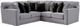 Jackson Furniture Carlsbad 2-Piece Charcoal Sectional Set-0