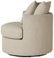 Coaster® Debbie Black/Camel Swivel Accent Chair-3
