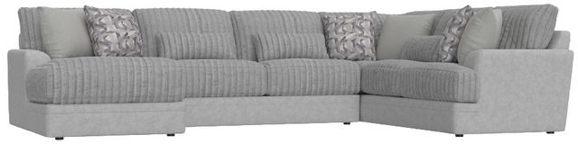 Jackson Furniture Titan 3-Piece Moonstruck Left-Arm Facing Sectional and Chaise