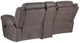 Powell® Galloway Stone Gray Manual Reclining Loveseat -5