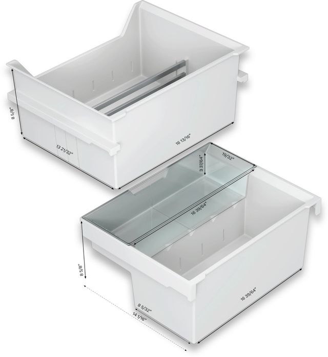 Miele 24" Panel Ready Built-in Under Counter Refrigerator Drawers-1