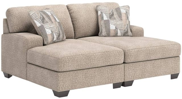 Benchcraft® Newellen 2-Piece Hemp Super Chaise Sectional-0