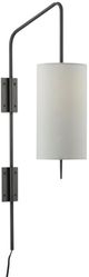 Currey & Company Tamsin Off-White/Oil Rubbed Bronze Wall Sconce-2