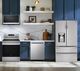 LG 4 Piece Kitchen Package with a 28 cu.ft. 4 Door French Door with Dual Freezer Refrigerator-0