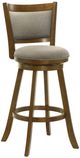 Armen Living Aiden Gray/Sepia Brown Barstool-0