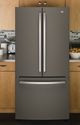 GE® 18.6 Cu. Ft. Slate Counter Depth French Door Refrigerator-1