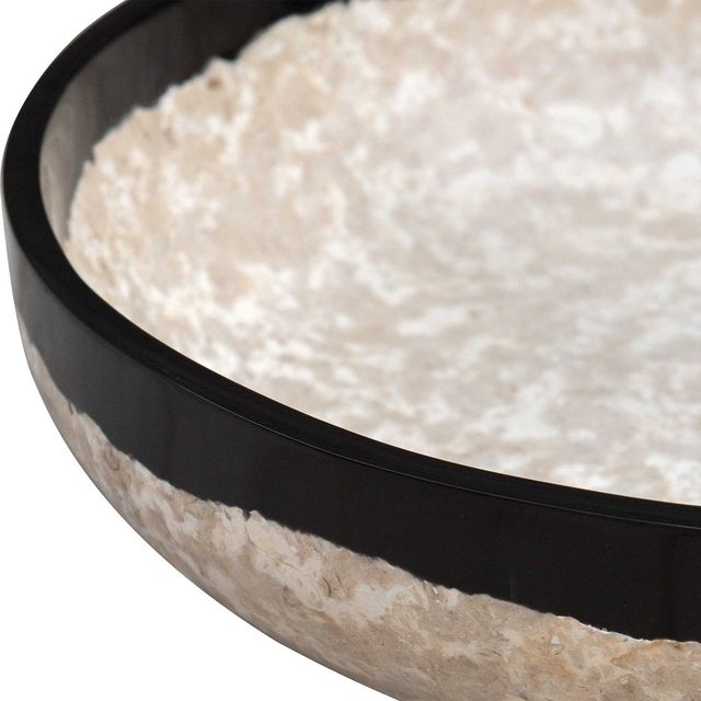 Uttermost® Rastia Terrazzo Black Bowl-4