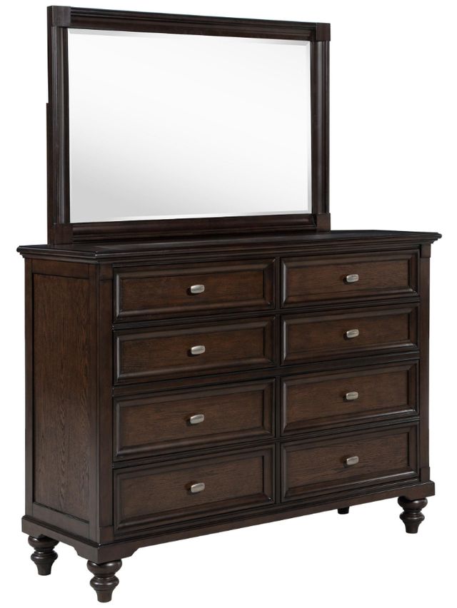 Coaster® Andover Dark Oak Mirror-2