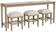 Northfield Living 4-Piece Sand Counter Dining Set-0