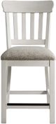 Intercon Drake French Oak/Rustic Gray Counter Stool-2