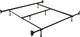 Beaudoin Specialty Headboard and Footboard Metal Bed Frame for Queen-King Bed-0