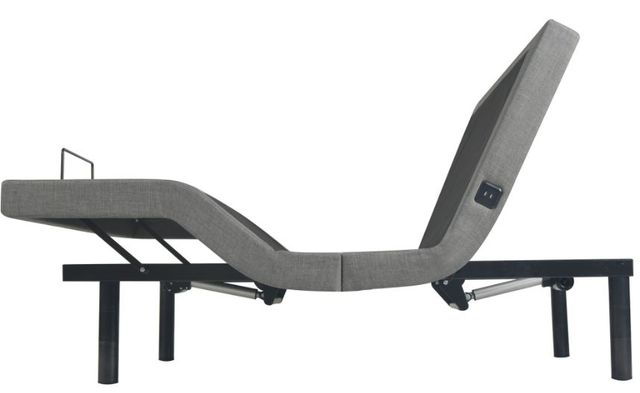 Glideaway® Glideaway Motion Black and Gray Split California King Edison Adjustable Base-0