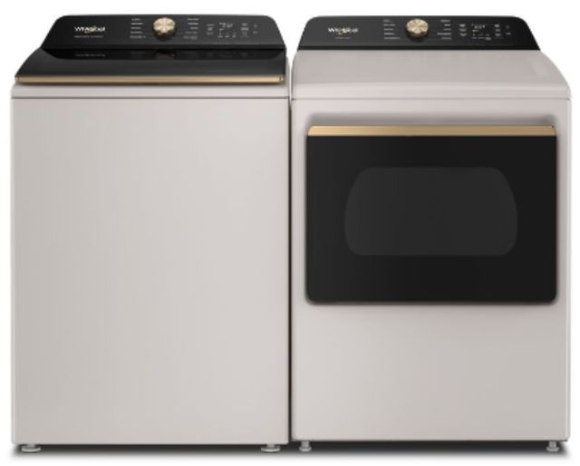 Amana® 7.5 Cu. Ft. Fresh Linen Smart Gas Dryer with Steam Iron and AI Dry-4