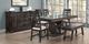 Handstone Customizable Algoma Heritage Charcoal 42x60 Dining Table with 2 Leaf-2